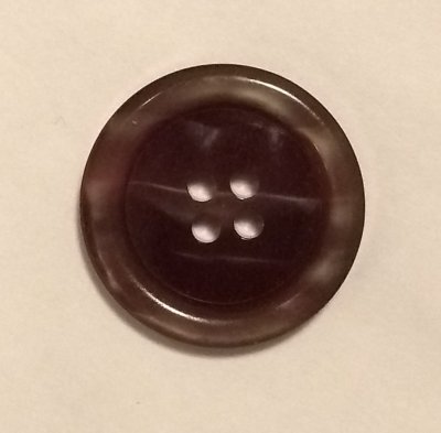 Knapp 23 mm Ø Brun