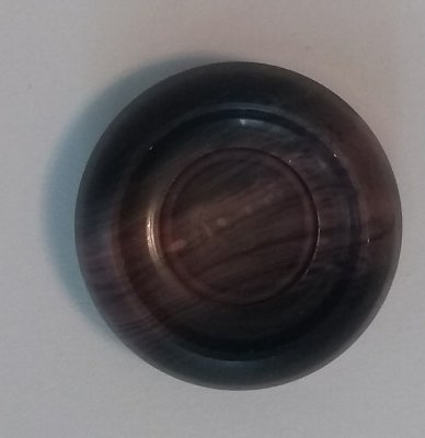 Knapp 27 mm Ø Lila/Brun