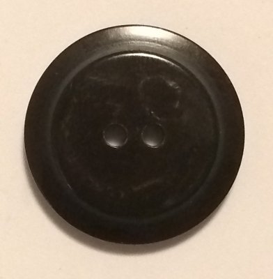 Knapp 26 mm Ø Svart