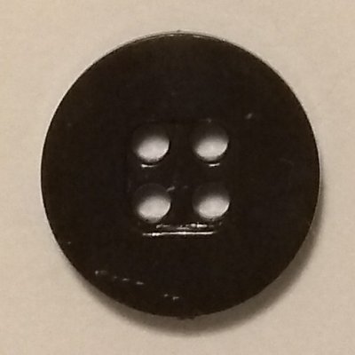 Knapp 15 mm Ø Brun