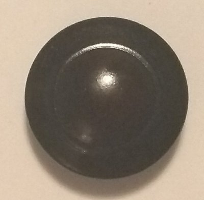 Knapp 18 mm Ø Brun