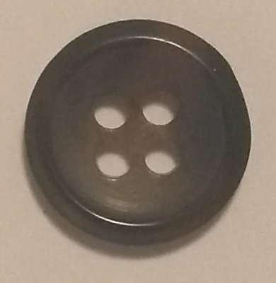 Knapp 16 mm Ø Brun