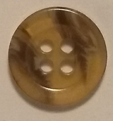Knapp 13 mm Ø Beige