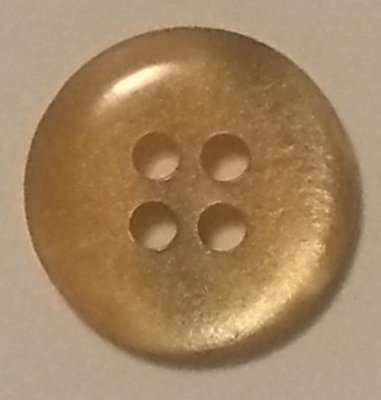 Knapp 13 mm Ø Beige