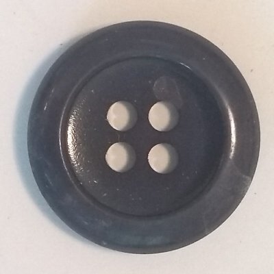 Knapp 25 mm Ø Blå