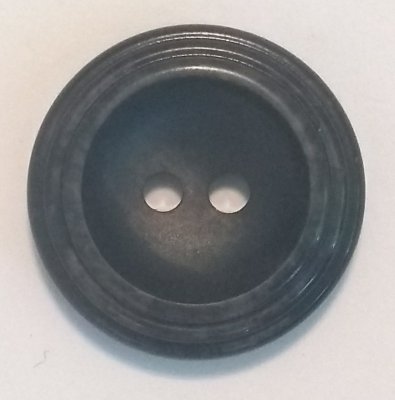 Knapp 27 mm Ø Svart