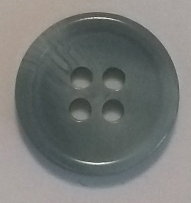Knapp 16 mm Ø Grå/Blå