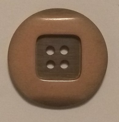 Knapp 23 mm Ø Beige