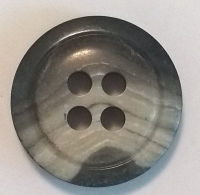 Knapp 25 mm Ø Grå