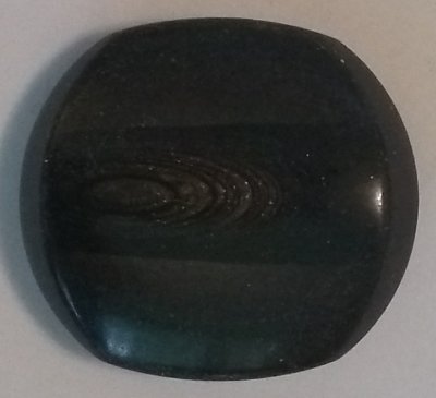Knapp 25*28 mm Ø Svart