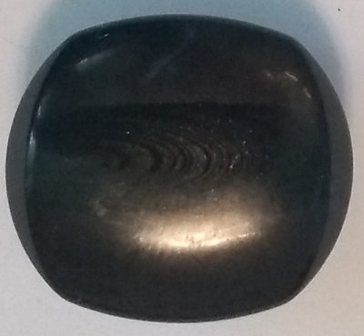 Knapp 20*22 mm Ø Brun