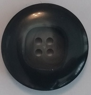 Knapp 28 mm Ø Svart