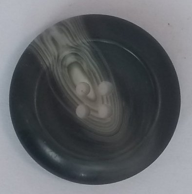 Knapp 25 mm Ø Grå