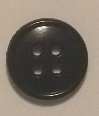 Knapp 13 mm Ø Svart