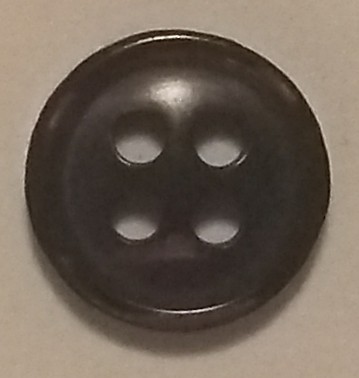 Knapp 11 mm Ø Svart