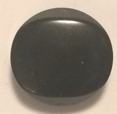 Knapp 22 mm Ø Svart
