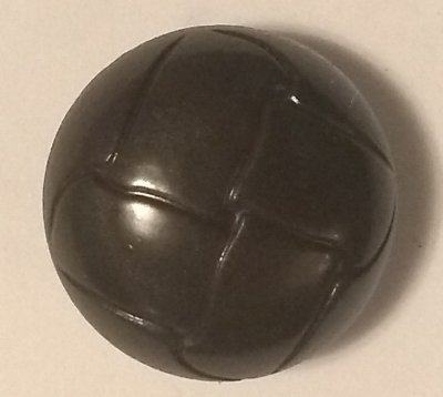Knapp 22 mm Ø Brun