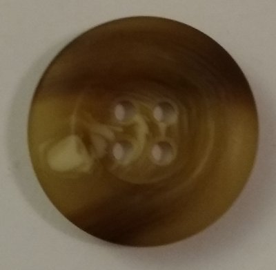 Knapp 25 mm Ø Beige