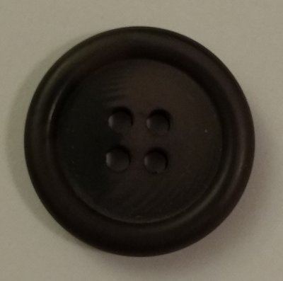 Knapp 23 mm Ø Svart