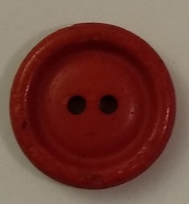 Knapp 20 mm Ø Röd