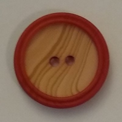 Knapp 20 mm Ø Beige