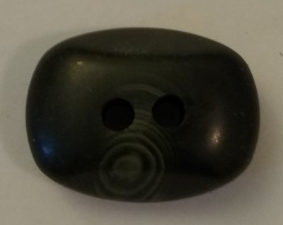 Knapp 19 * 26 mm Svart