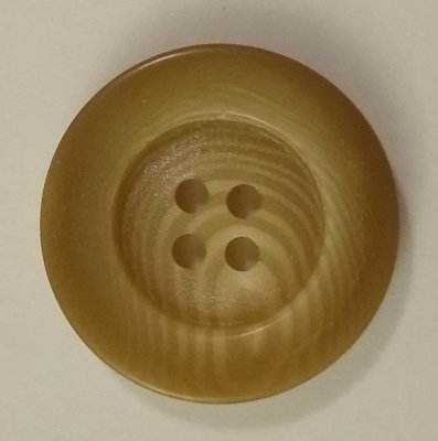 Knapp 25 mm Ø Beige