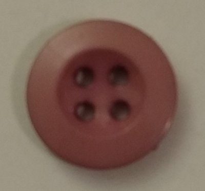 Knapp 15 mm Ø Rosa