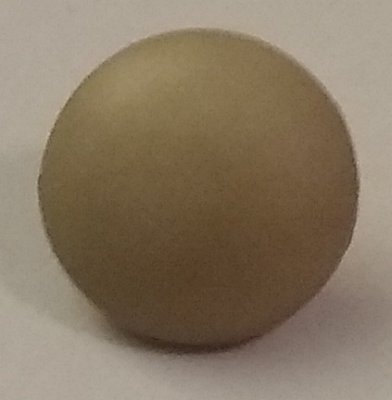 Knapp 13 mm Ø Gul