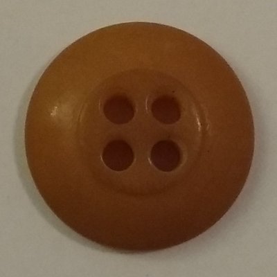 Knapp 15 mm Ø Brun/Beige