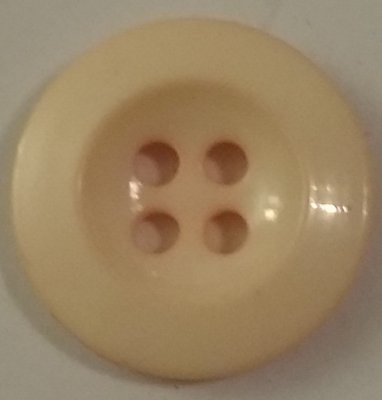 Knapp 18 mm Ø Rosa/Beige