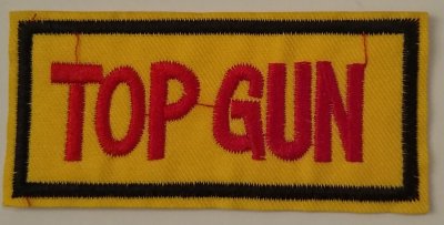 Tip Gun applikation patch märke