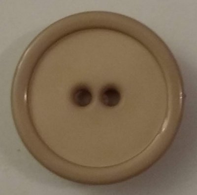 Knapp 23 mm Ø Brun