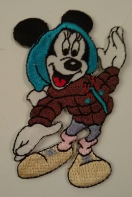 Disney, Musse Pigg 45 mm * 70 mm.