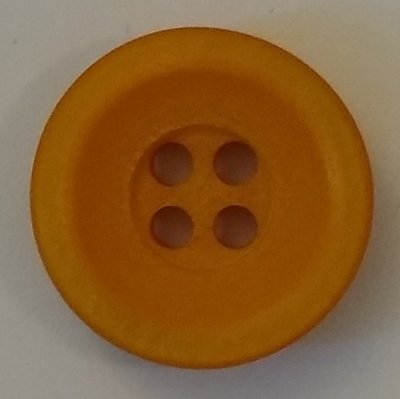 Knapp 23 mm Ø Gul/Orange Falk