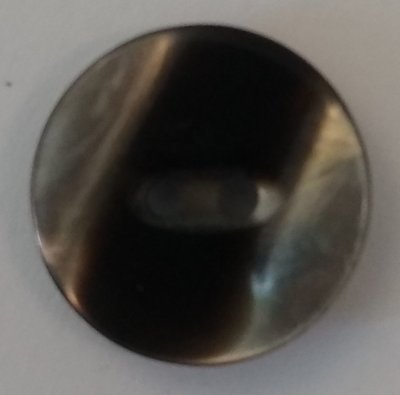 Knapp 18 mm Ø Svart