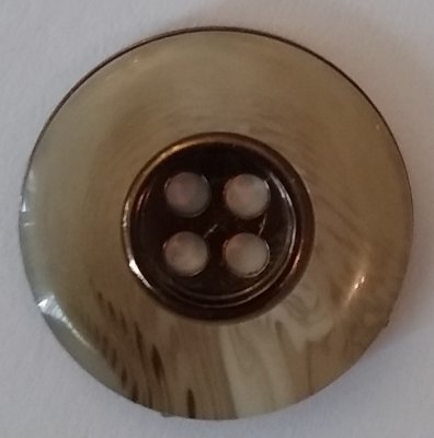 Knapp 20 mm Ø Beige