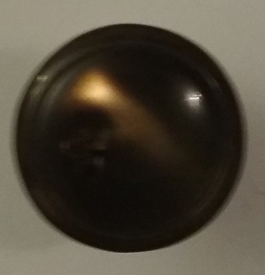 Knapp 18 mm Ø Silverfärgad/Brun/Svart