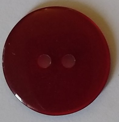 Knapp 17 mm Ø Röd