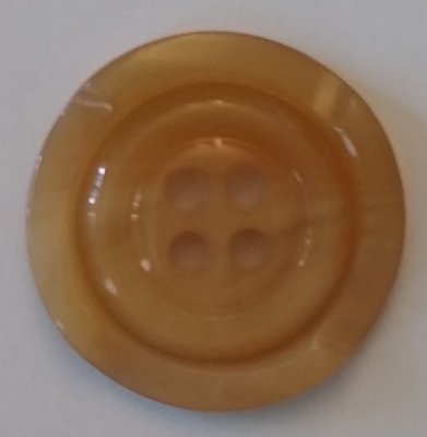 Knapp 28 mm Ø Beige/melerad