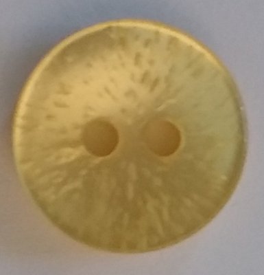 Knapp 12 mm Ø Gul