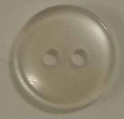 Knapp 11 mm Ø Vit