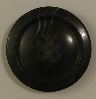 Knapp 28 mm Ø Svart