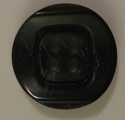 Knapp 28 mm Ø Svart