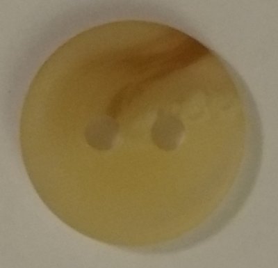 Knapp 13 mm Ø Beige