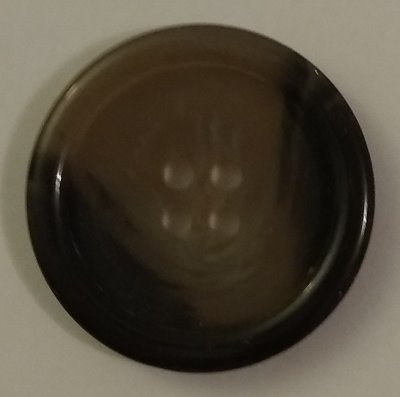 Knapp 25 mm Ø Grå/Beige