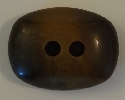 Knapp 25 * 20 mm Ø Brun/Beige