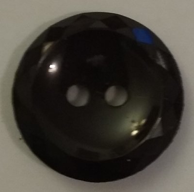 Knapp 19 mm Ø Svart