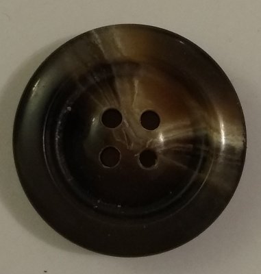 Knapp 25 mm Ø Grå/Beige