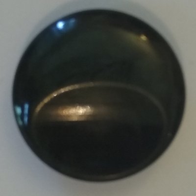 Knapp 26 mm Ø Grön/Svart